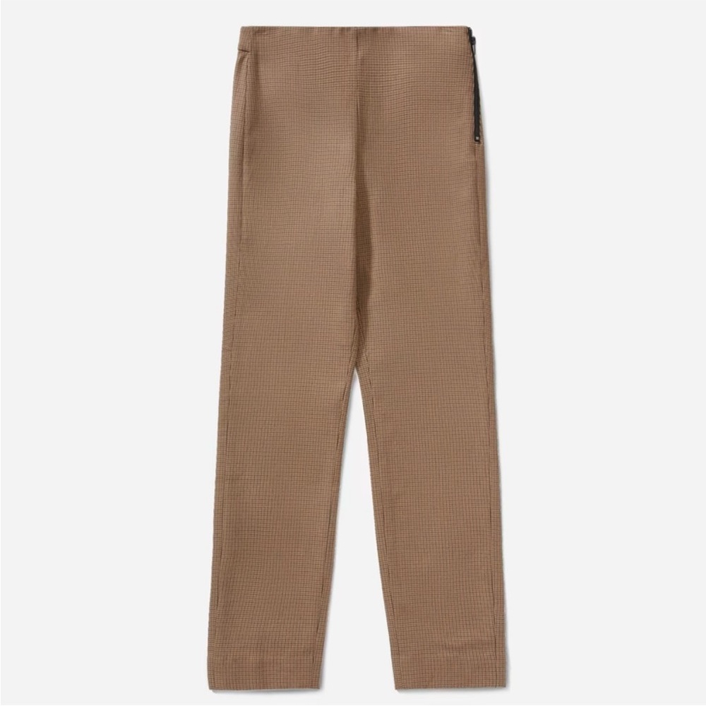 Everlane Side-Zip Pants Houndstooth